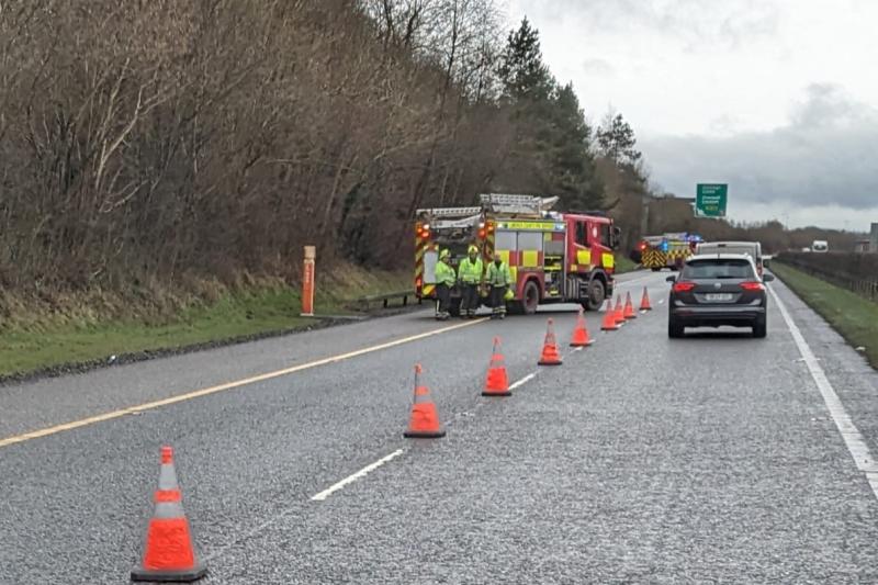 Delays expected following road traffic collision on M20 