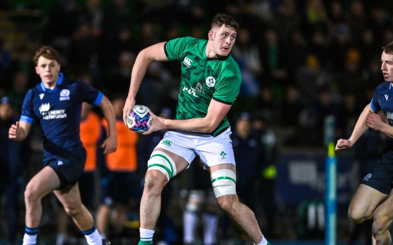 U20 Irish team announced for opening game of Six Nations 