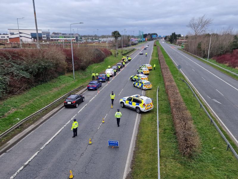Gardaí arrest three motorists and seize nine vehicles at bank holiday checkpoint