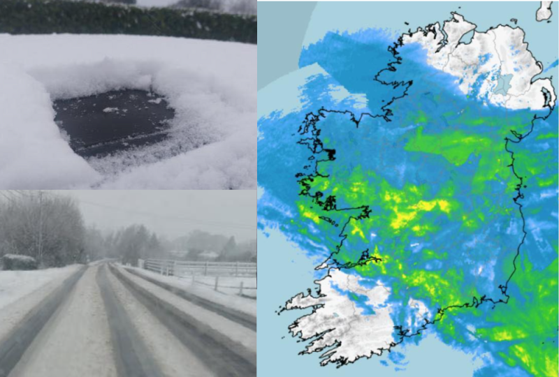 WEATHER UPDATE: Airport warns passengers and Bus Éireann cancels services amid snow warning