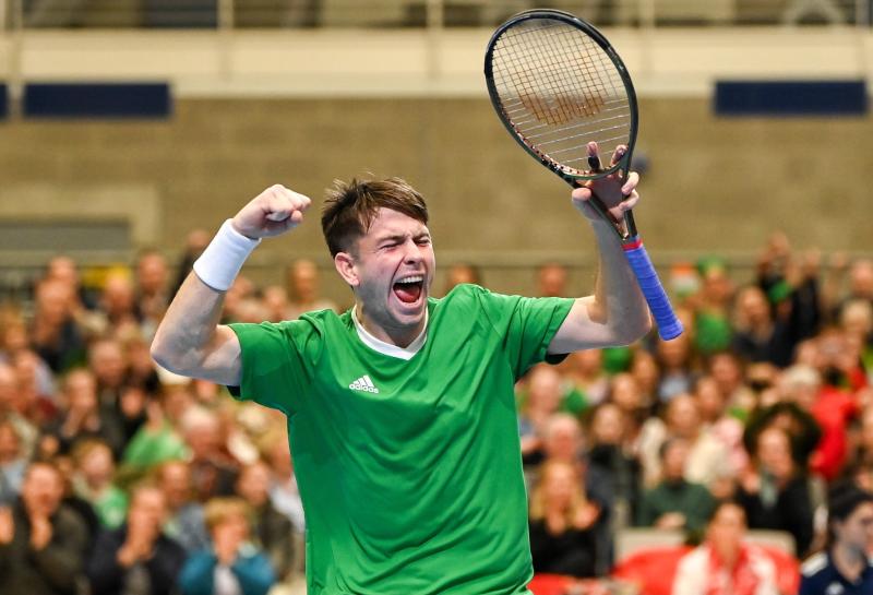 Ireland Davis Cup star with strong Limerick links says UL experience was 'unbelievable'