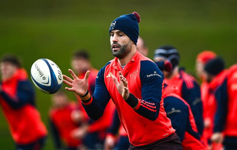 Trio return to Munster Rugby from Ireland squad ahead of Scarlets URC clash