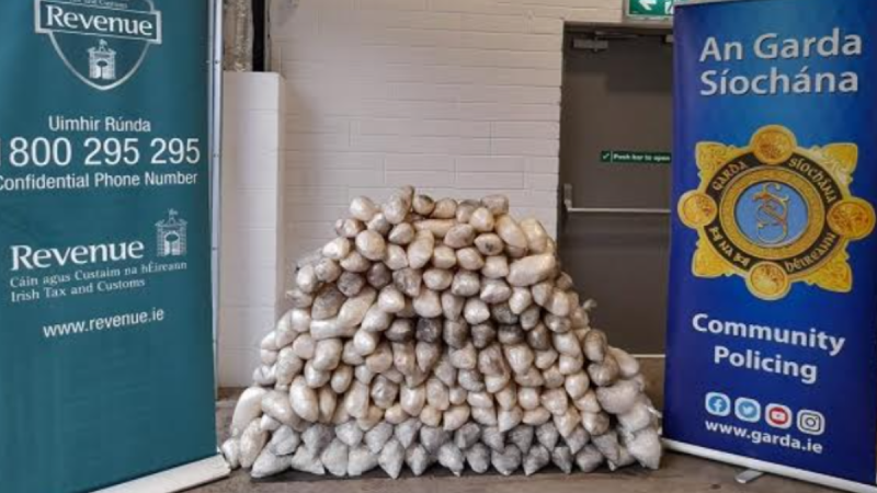 Third county searched in relation to seizure of massive €32m drugs haul at Cork Port