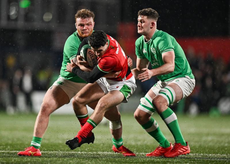 Limerick players impress as Ireland U20s thump Wales in Six Nations