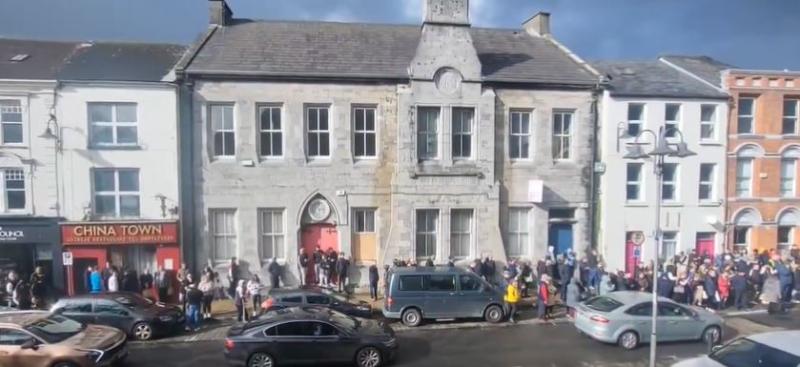 WATCH: 'More than 100 people' take to Tralee street as two men in court after €32.8m drug seizure