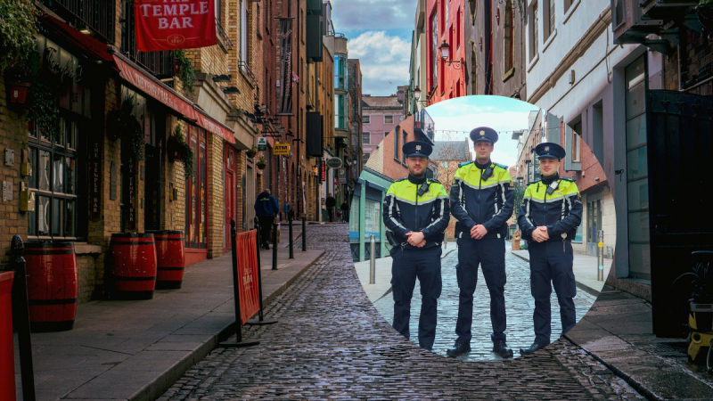 'An inspiration' - Young tourist in cardiac arrest saved by three Gardaí on beat in Temple Bar