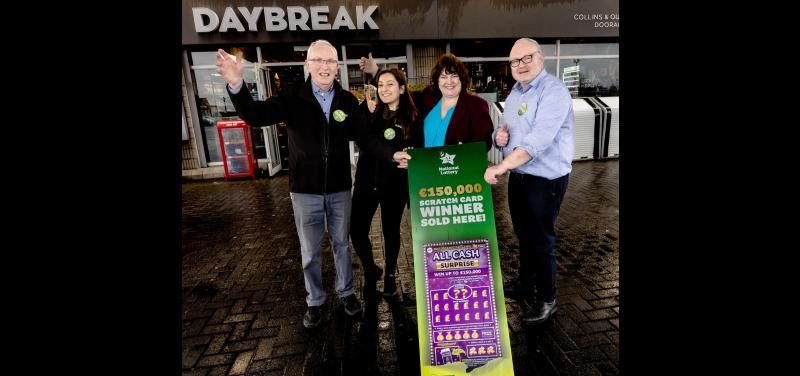 Over &euro;350k won through new Lotto scratch cards in two counties