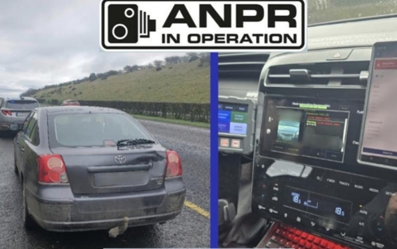 Disqualified driver arrested and car seized on busy M7 motorway 