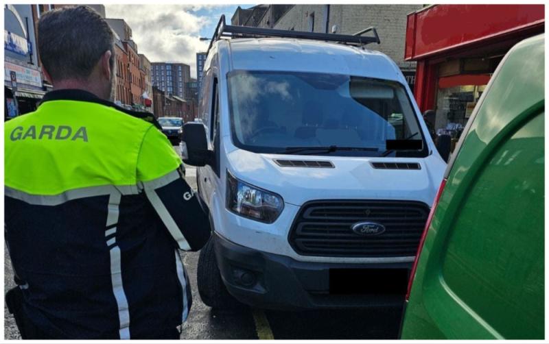 Gardaí hear same excuse 'too often' as van driver caught illegally parked in disabled bay