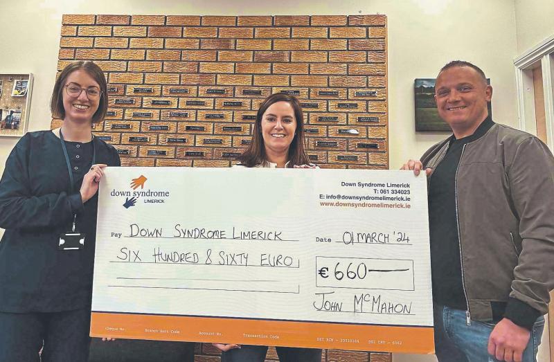 Man takes on challenge for Down Syndrome Limerick in memory of his aunt