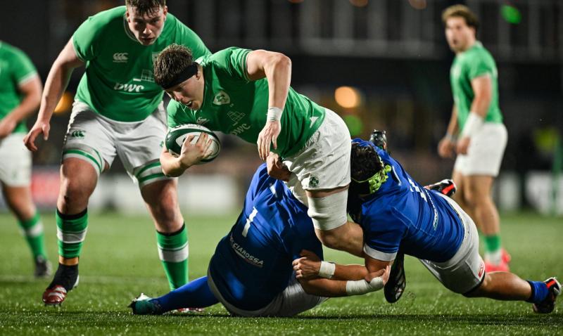 Limerick-based players in Ireland U20 squad for Scotland U20 Six Nations clash