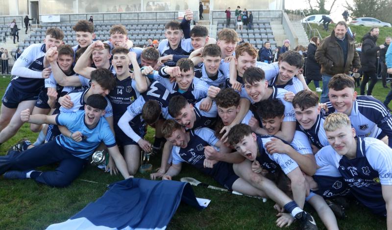 Limerick's Scoil Pól Kilfinane celebrates All-Ireland post-primary schools hurling final glory