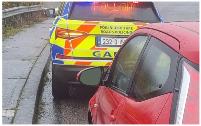 Gardaí seize car of uninsured motorist caught driving while on the phone