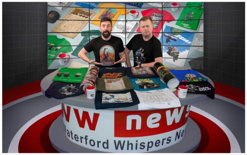 Waterford Whispers launch online shop in effort to generate revenue 
