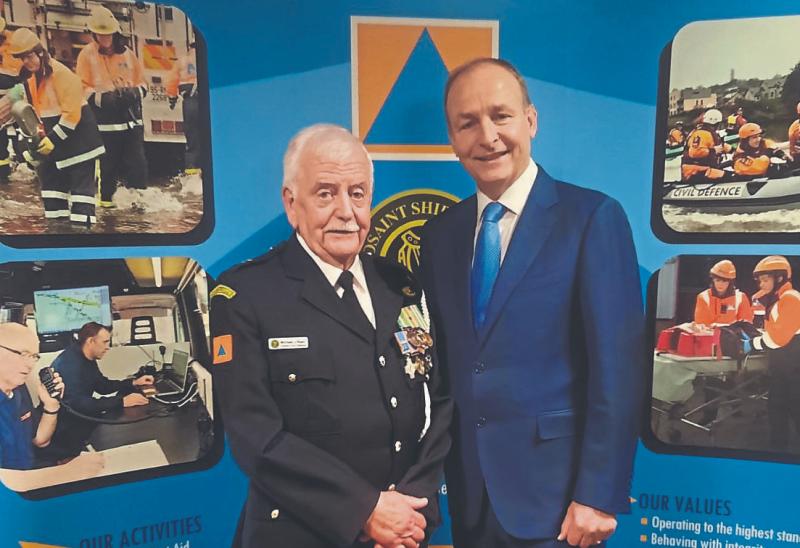 Limerick man honoured for his 60 years of service with Civil Defence