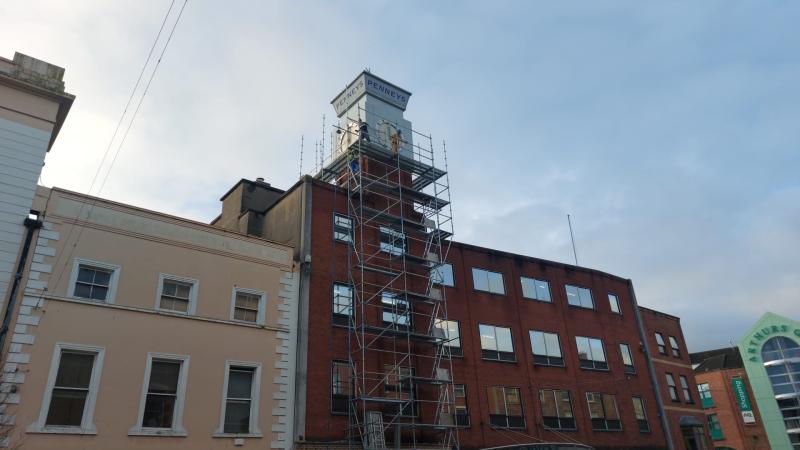 'Penneys' from heaven as landmark Limerick clock being repaired