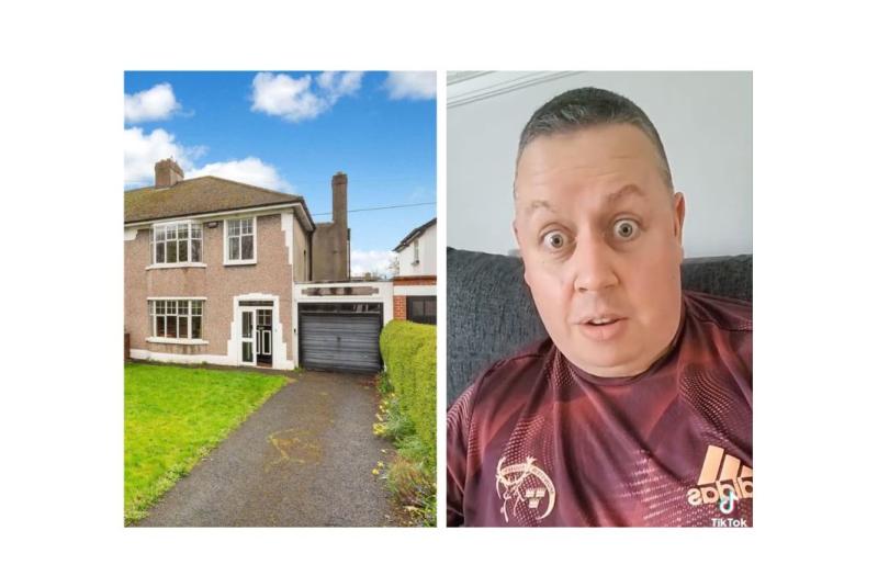 Limerick man goes viral after he shared expletive reaction to €1m house