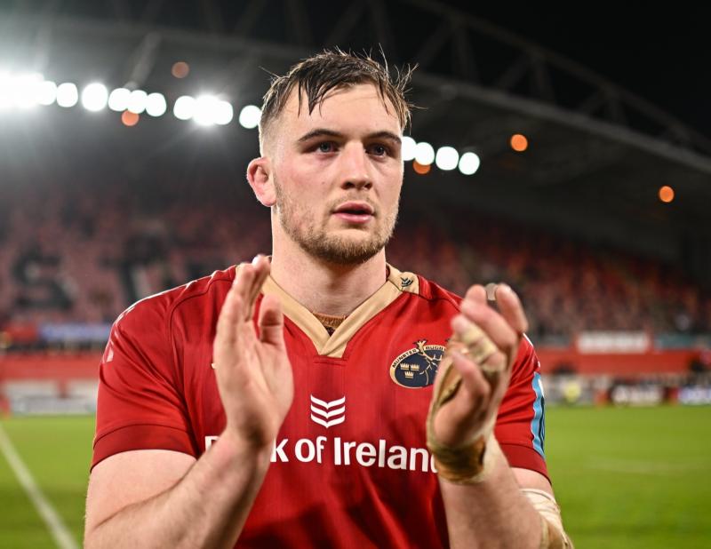 Munster Rugby's Gavin Coombes 