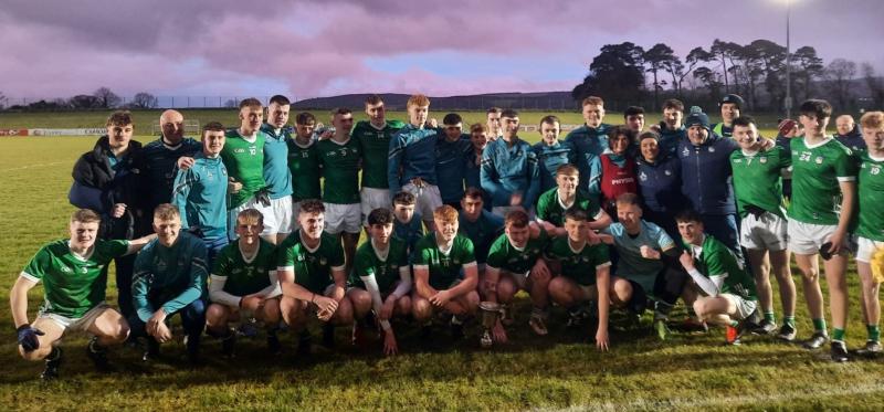 Limerick U20 footballers celebrate Munster 'B' final success