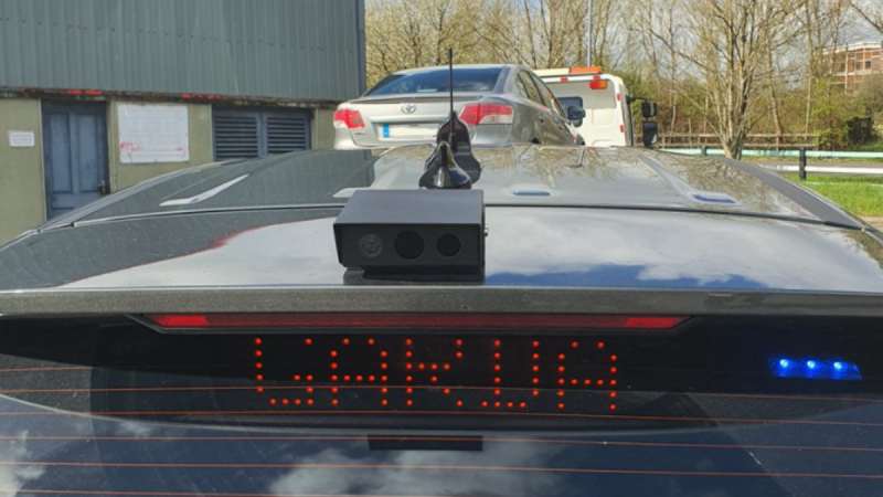 Unlicensed driver caught travelling on national road with FAKE insurance disc