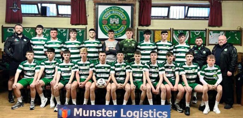 Limerick's Pike Rovers target FAI Youth Cup final glory