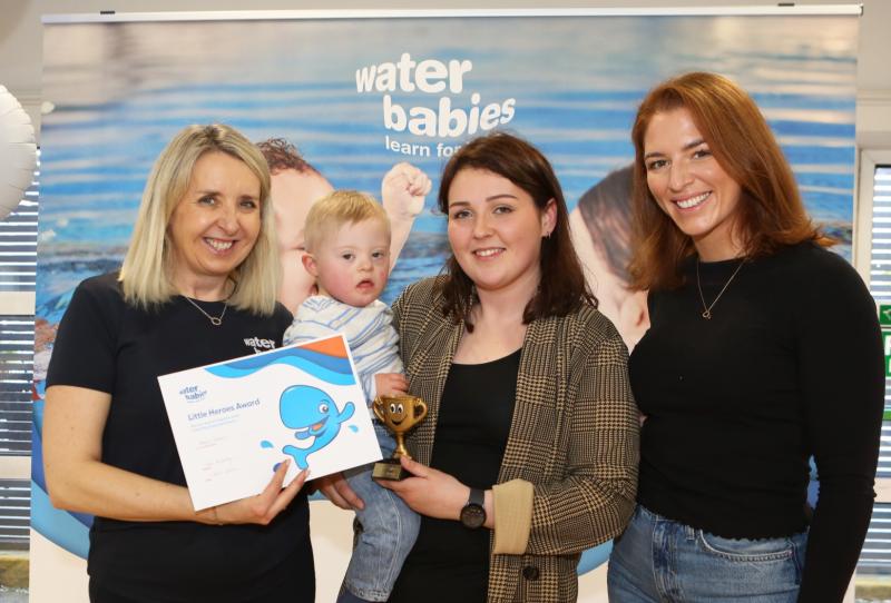 Limerick toddler wins special swimming award and inspires mum to face her fears