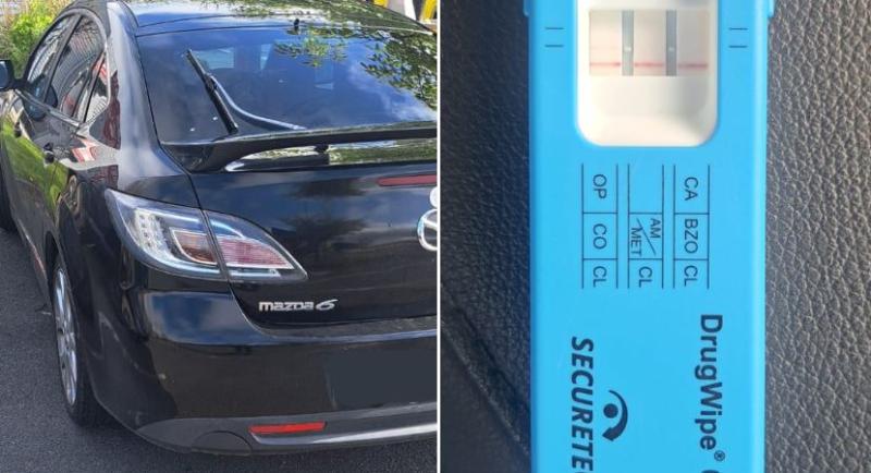 Disqualified driver fails roadside drug test after being pulled over at speed check