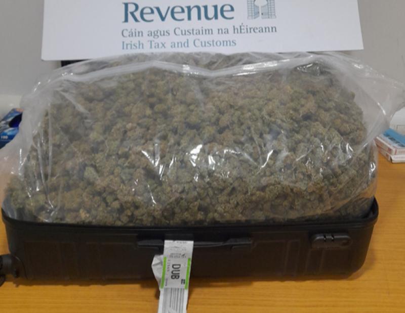 Herbal cannabis worth €184k found in luggage at Dublin Airport