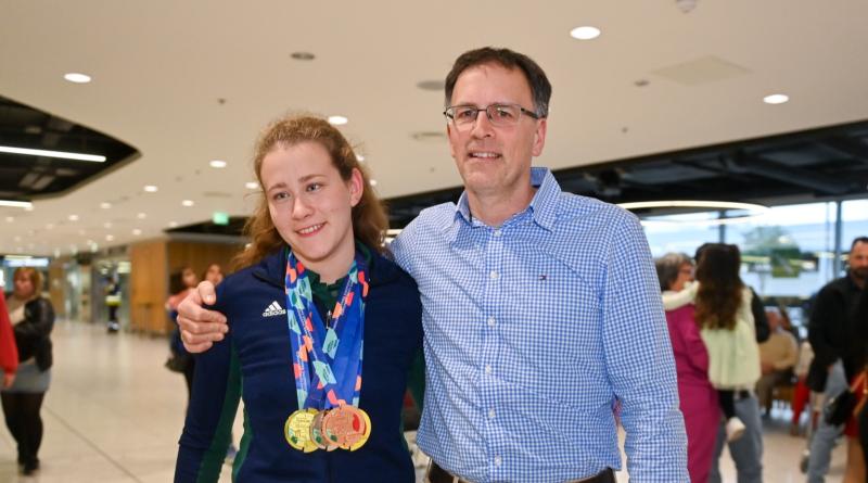 Limerick's Róisín Ní Ríain returns home with haul of medals after Para Swimming European Championships 