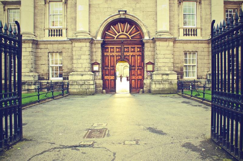 Students at Ireland's top University set up camp in protest of Israel 