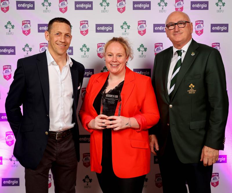 Local success on the double at prestigious energia All-Ireland League rugby awards