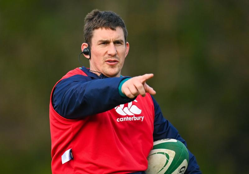 Former Munster out-half in Ireland U20 coaching team for World Rugby U20 Championship