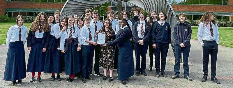 Limerick school taking the world by storm with global award