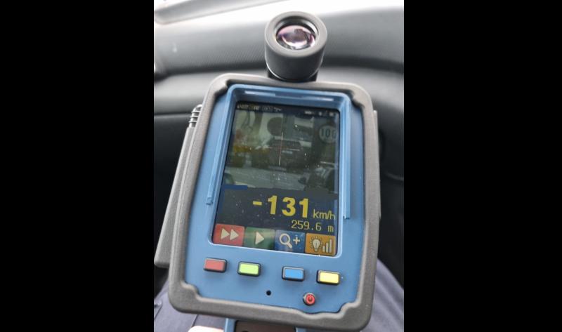 Gardaí issue appeal as motorist caught driving at high speed on M50