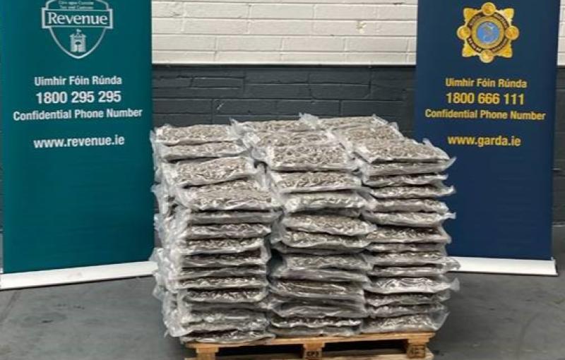 Cannabis worth €2.1 million seized during joint operation in Dublin