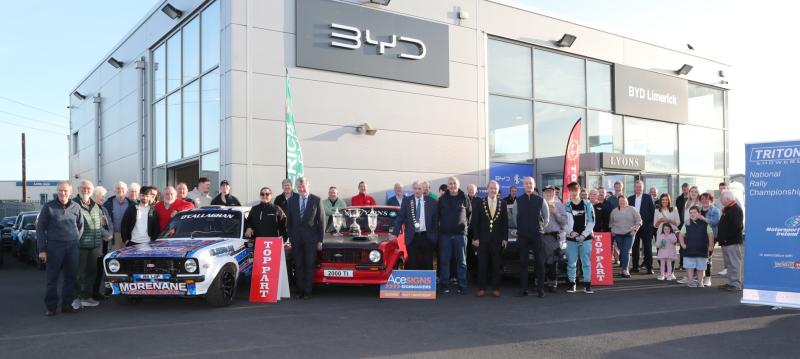 Excitement building in Limerick ahead of this weekend's Circuit of Munster Rally