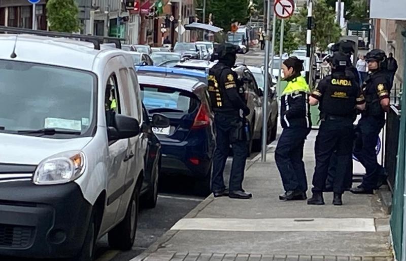 Armed Support Unit assist in searches of properties in Limerick
