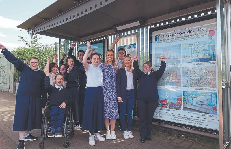 Green Limerick: Pupils make connections with public transport through art