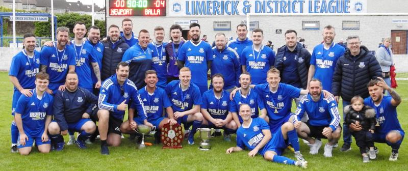 Ballynanty Rovers celebrate Eamon Ray Cup final glory