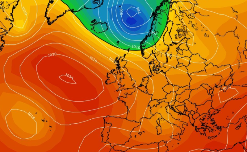 Met Éireann pinpoints return of 'high pressure' over Ireland in stunning forecast