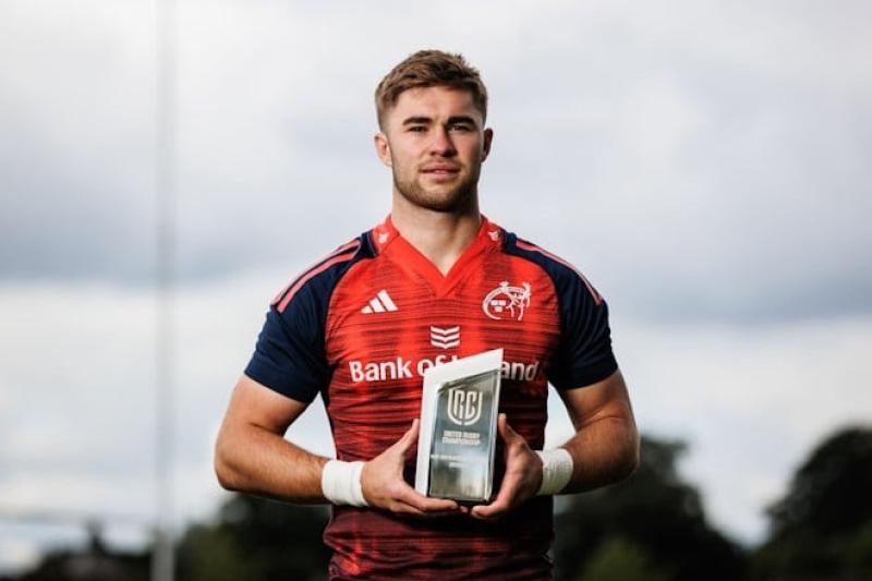 Munster Rugby out-half scoops top URC award