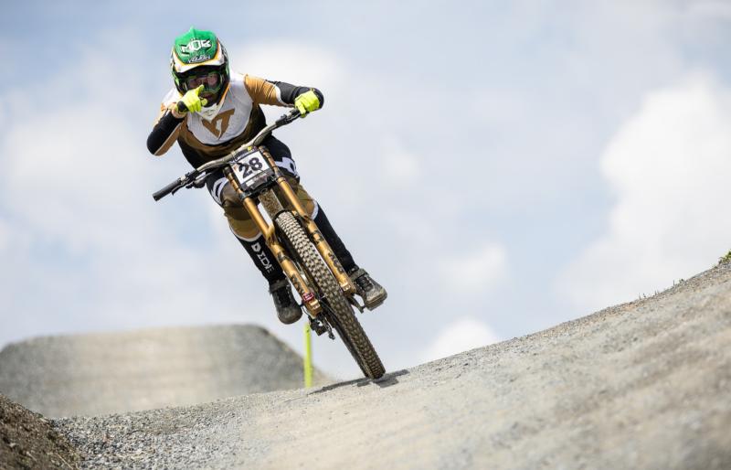 Oisin O'Callaghan competes on the world stage at the 2024 UCI Mountain Bike World Cup