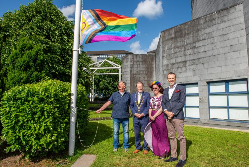 One of outgoing Limerick mayor's last acts is to raise Pride flag