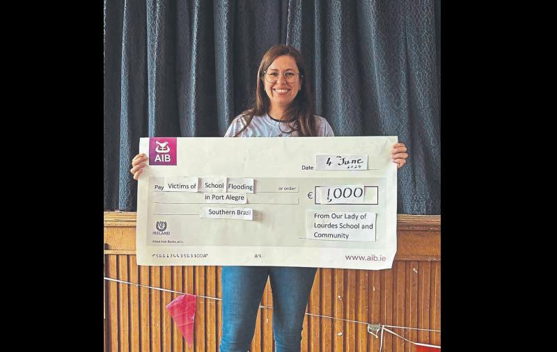 Limerick schools' fundraiser supports flood victims in Brazil 