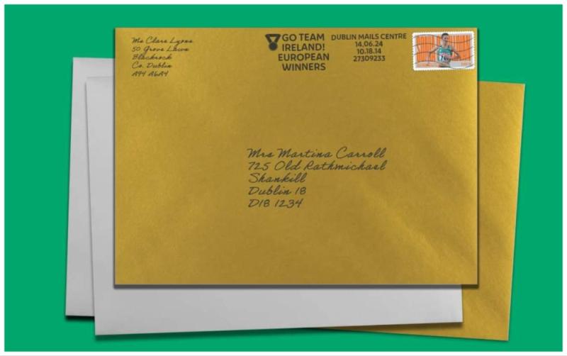 'Inspiring' Irish athletes to feature on An Post stamp after European success