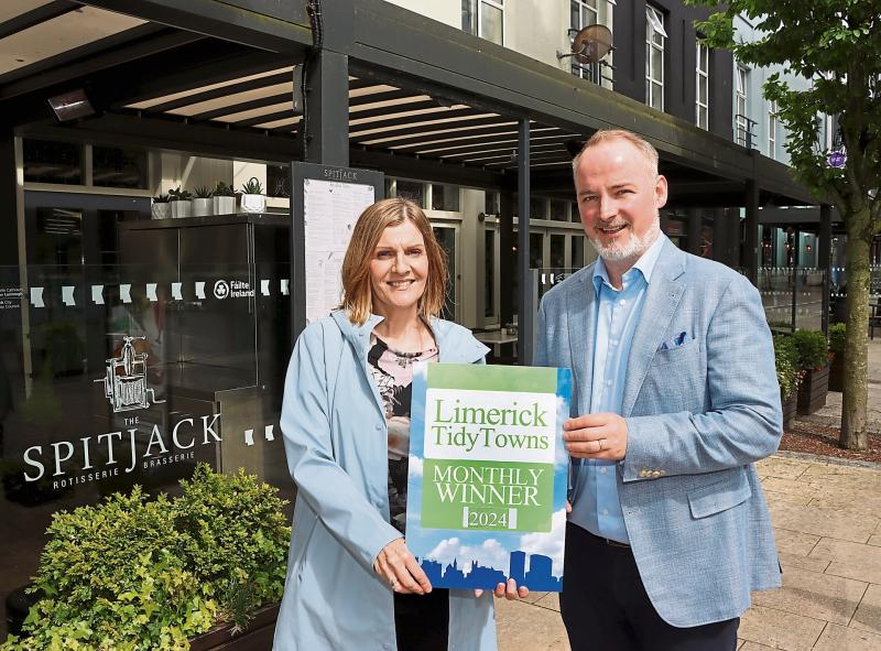 Tidy Towns prize awarded to Limerick city centre eatery