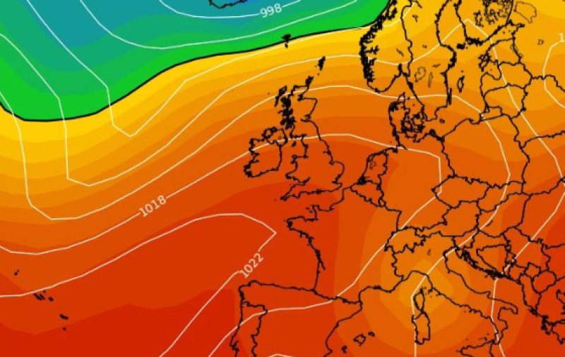 Enjoy it while it lasts! Temperatures to soar to 28 degrees before dramatic weather U-turn