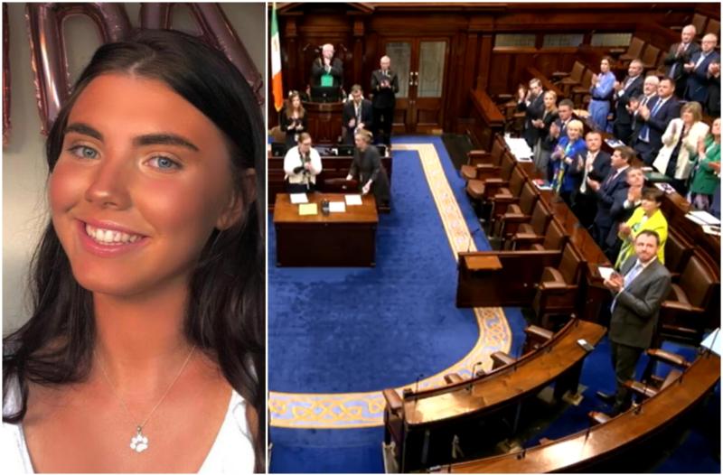 'We are on your side' - Limerick woman Natasha O'Brien gets standing ovation in Dáil