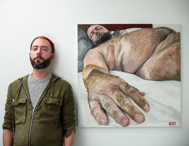 Nude painter Ian Brennan gets two pieces auctioned in Brussels