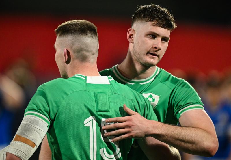 Munster players propel Ireland to dramatic victory over Georgia at U20 World Championship 